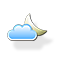 Partly cloudy